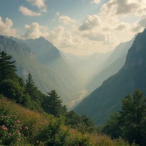 dreamy landscape