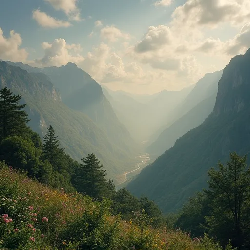 dreamy landscape