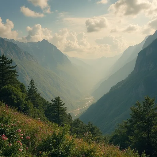 dreamy landscape