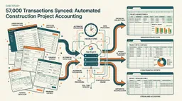 57,000 Transactions Synced: Automated Construction Project Accounting from QuickBooks to Google Sheets