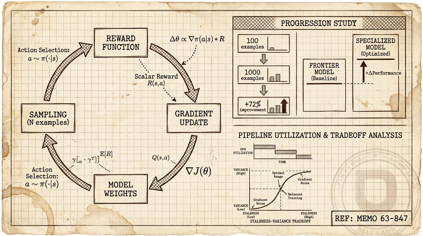 Reinforcement Learning for Specialized Models: The Economics of Domain Expertise